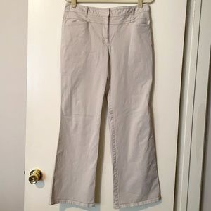 Ann Taylor LOFT "Laura" Khaki Chinos - Size 12